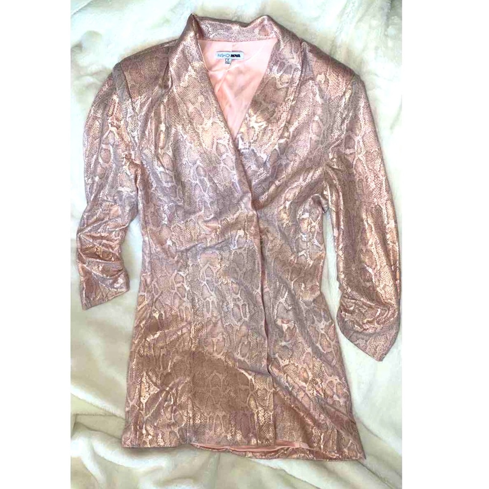 Let’s Make Some Moves Blazer Dress